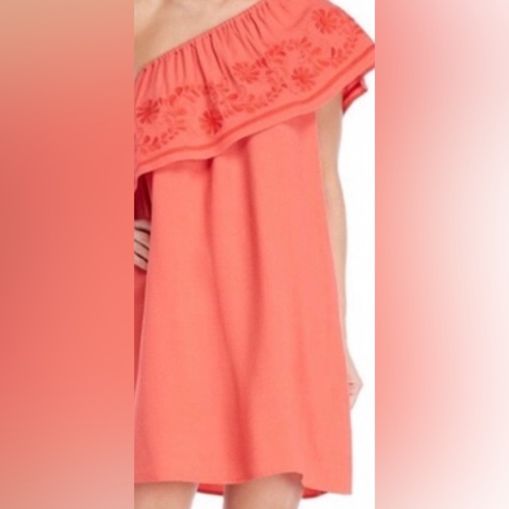 Rebecca Minkoff Hibiscus (Red) Women's Mediums One-Shoulder Dress-NWT!!